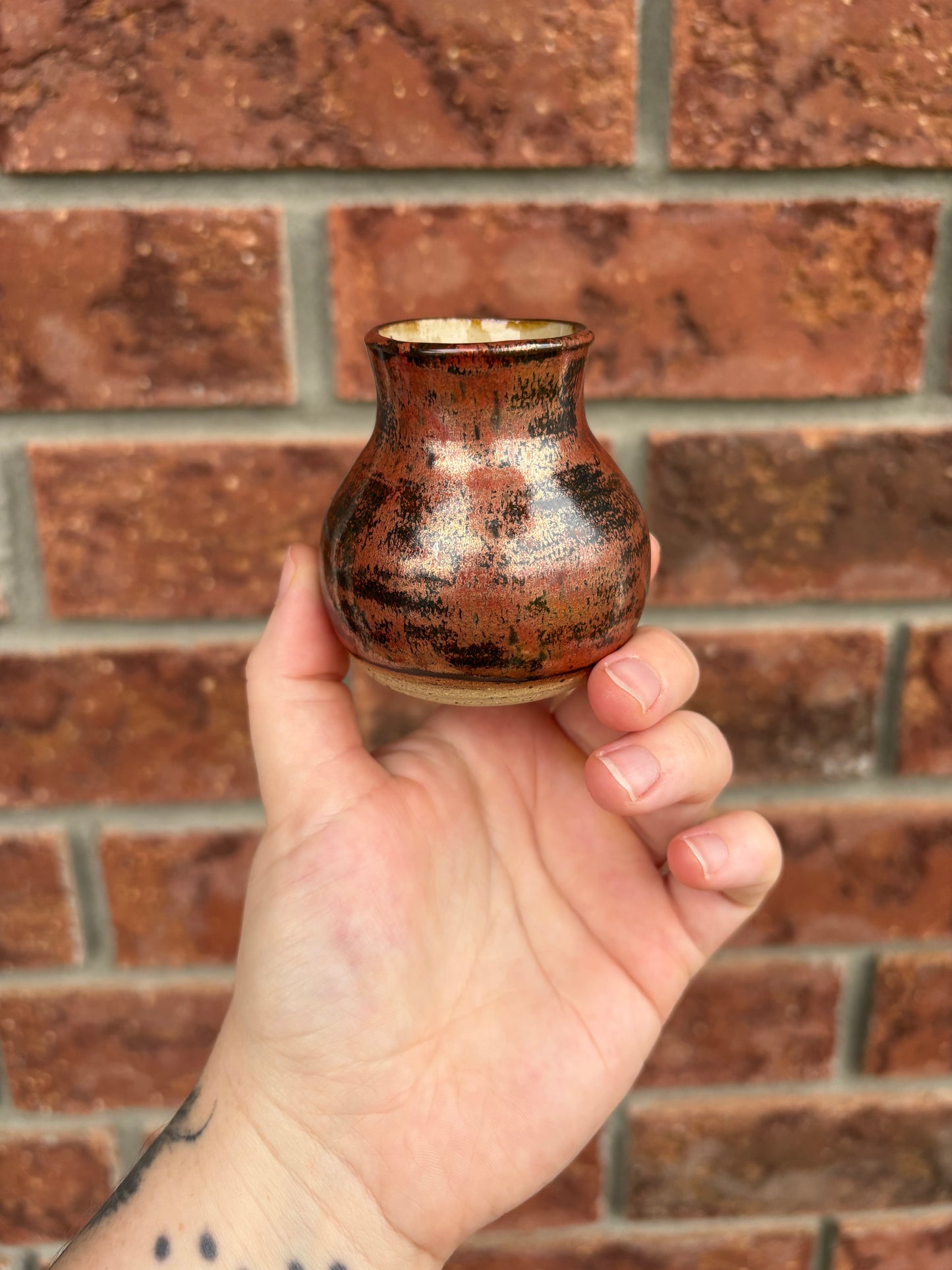 copper - wee vase
