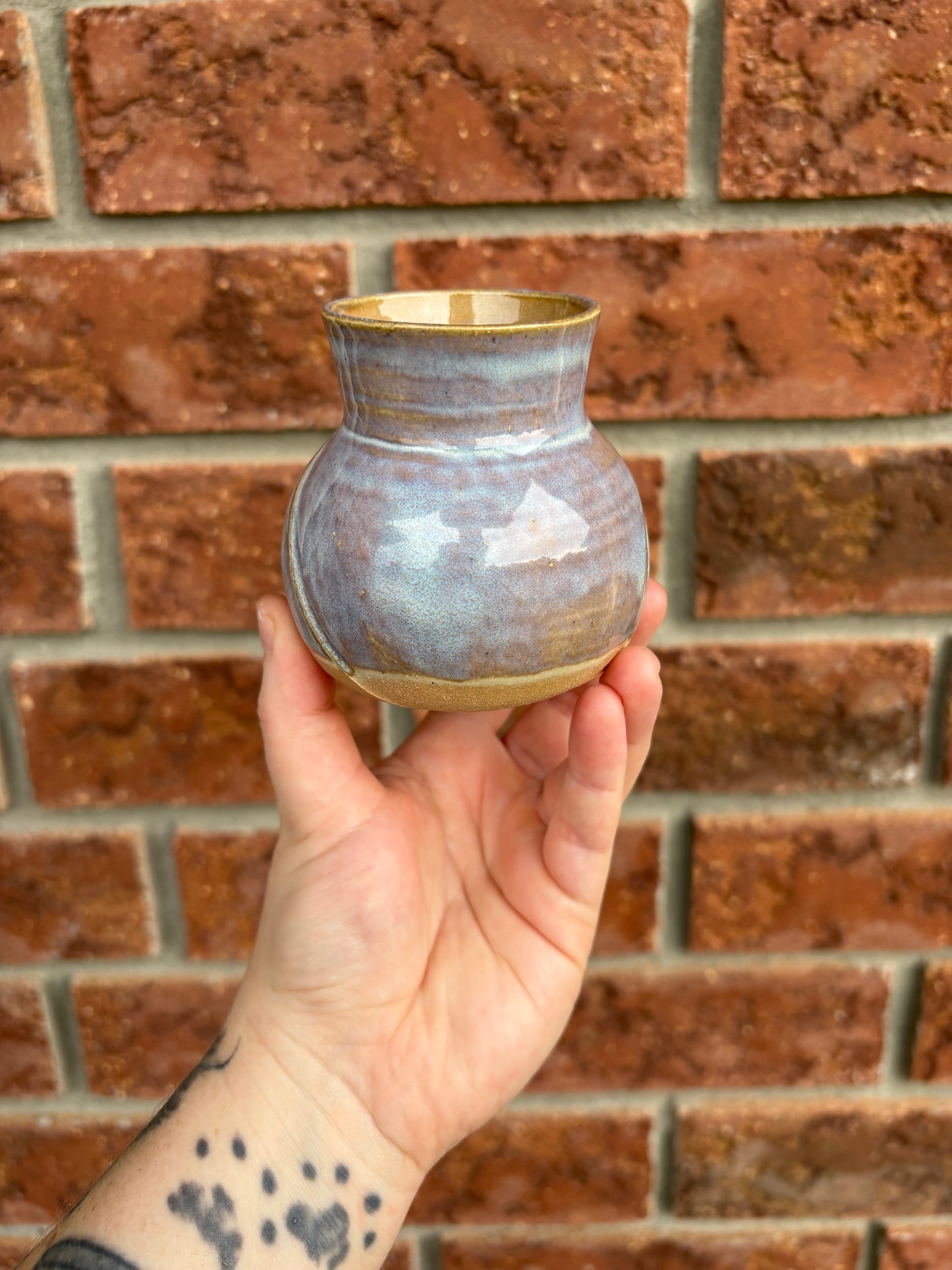 moon - bud vase