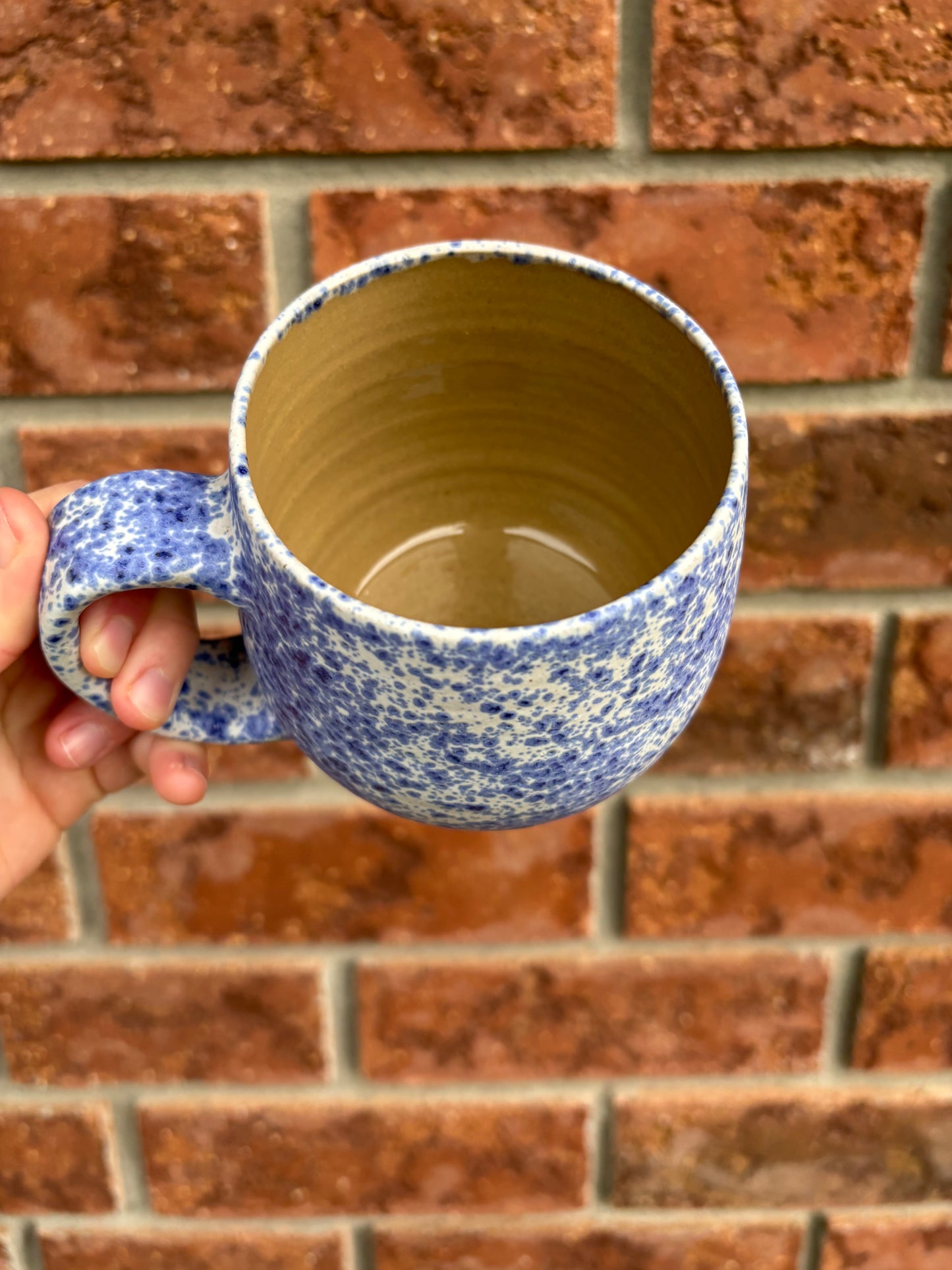 spotty blue - 16oz