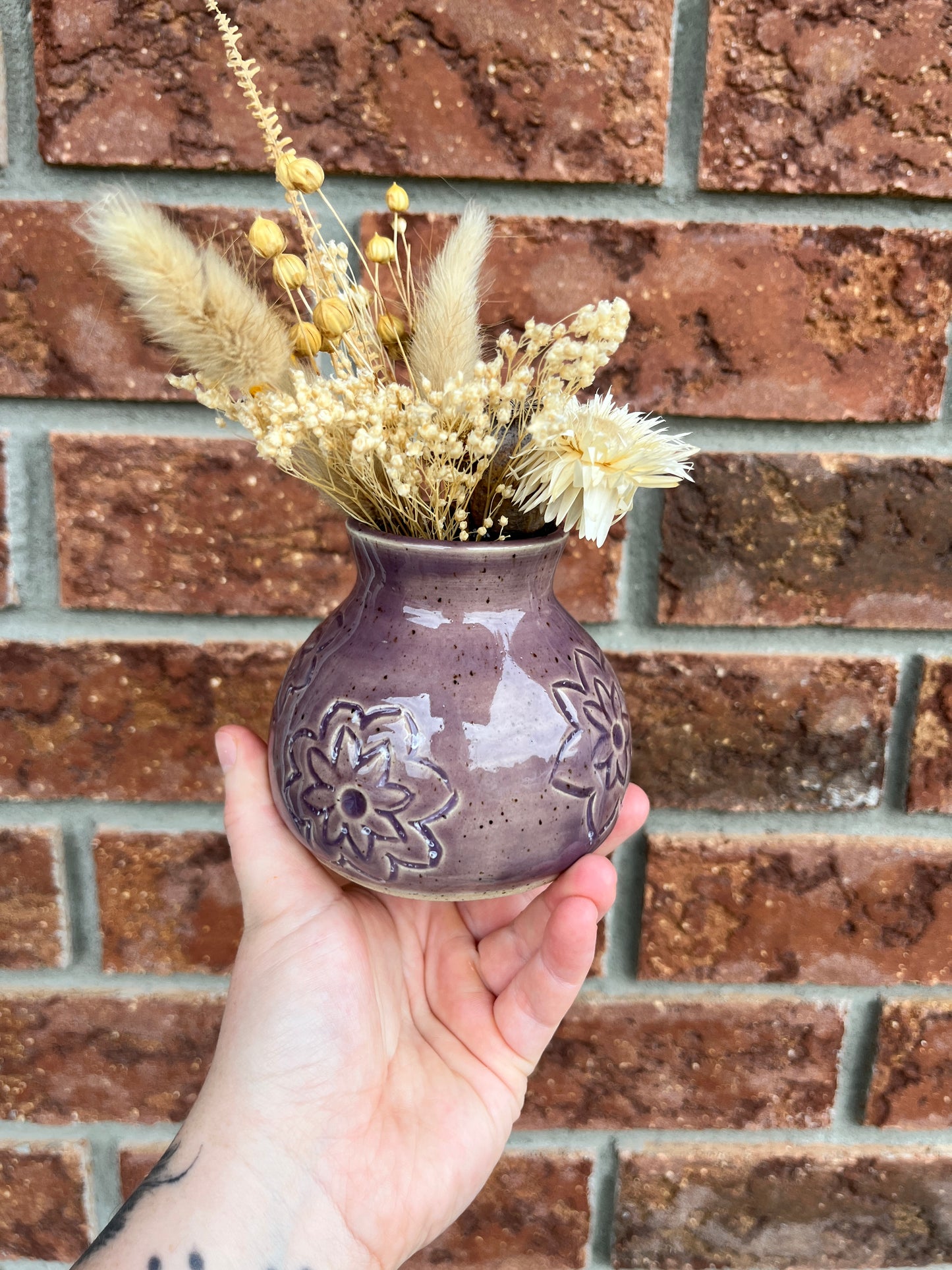 lil' lavender bud vase