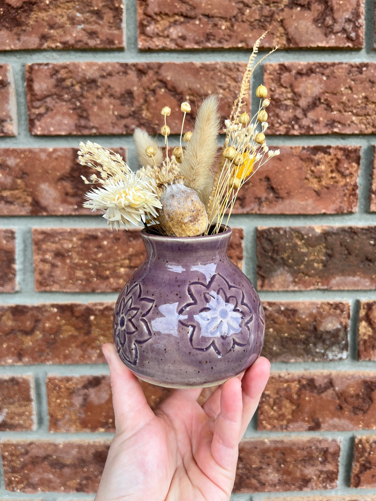lil' lavender bud vase