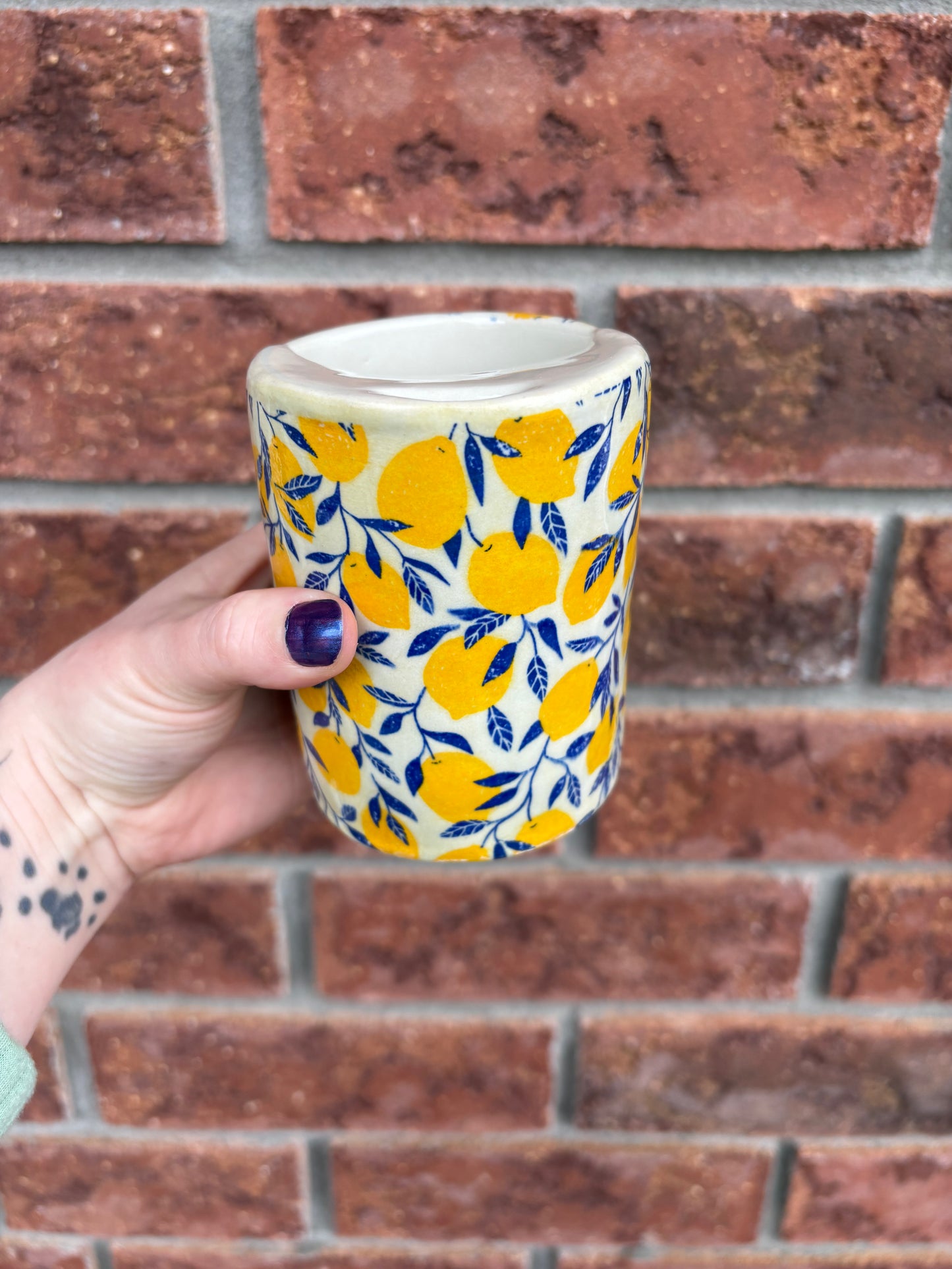 to-go cup lemons - 12oz