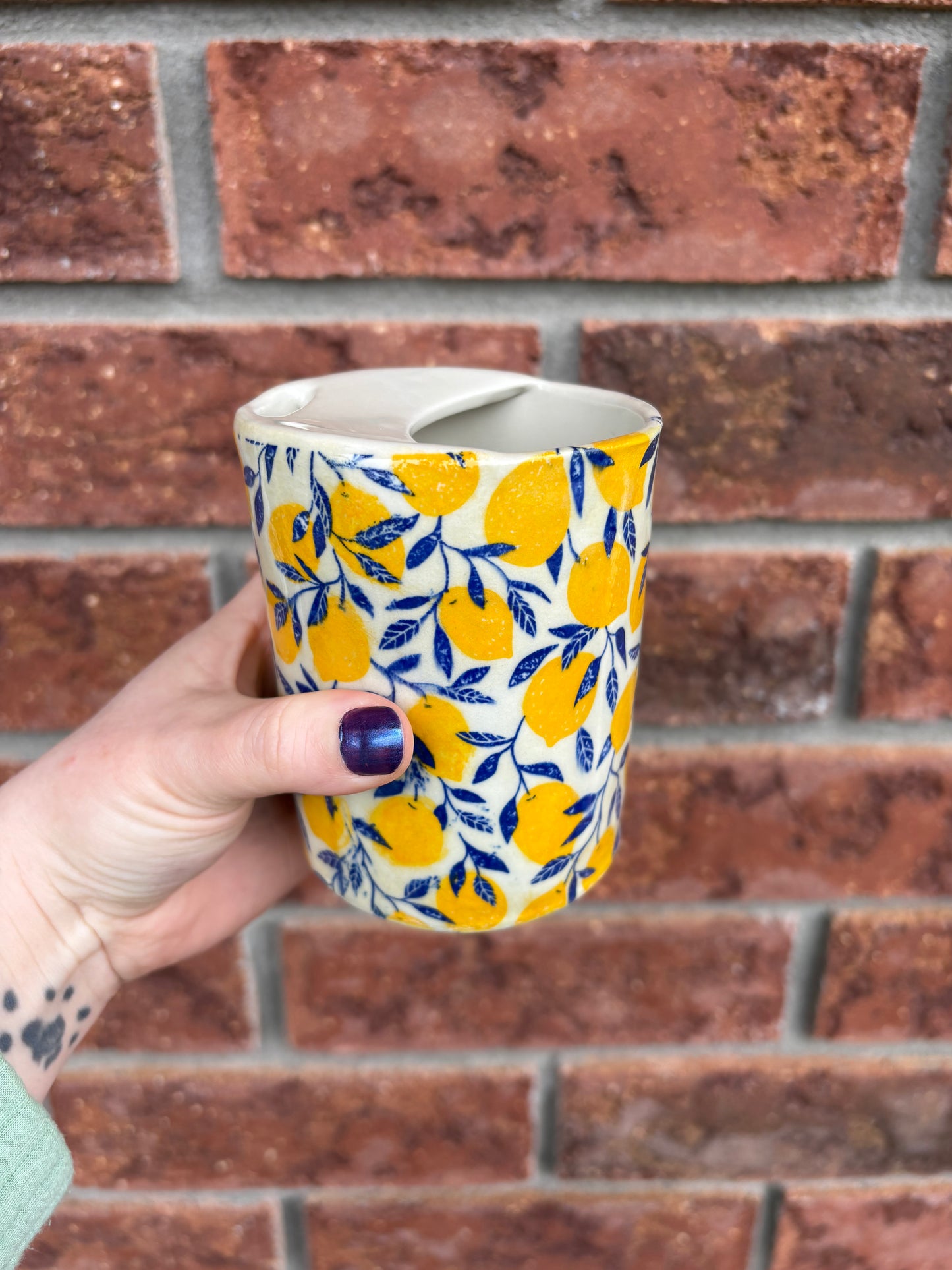 to-go cup lemons - 12oz