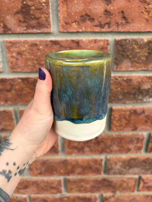 to-go cup drippy greens - 12oz