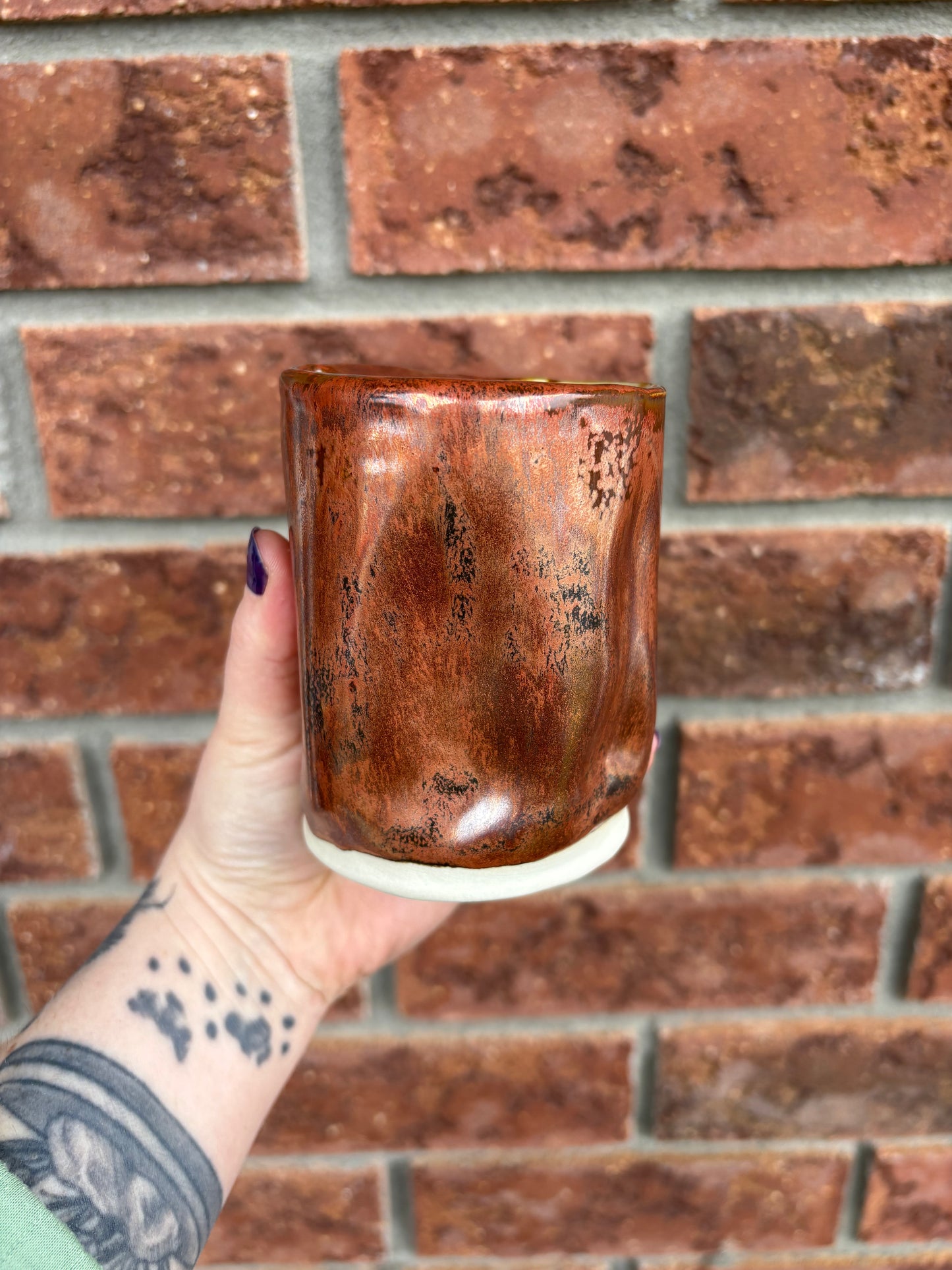to-go cup copper - 12oz