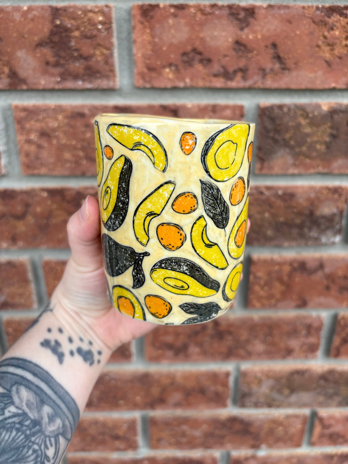 to-go cup avocado - 12oz