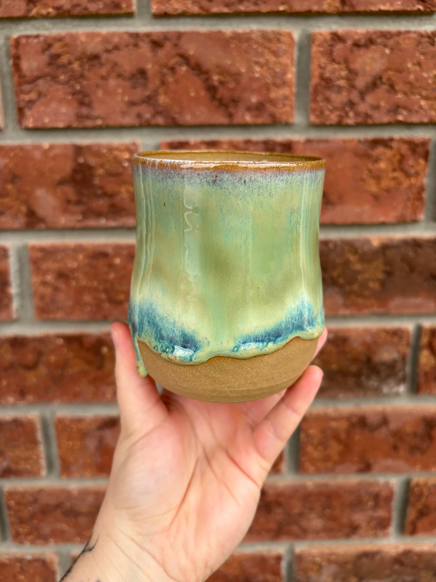 green drippy - 14oz