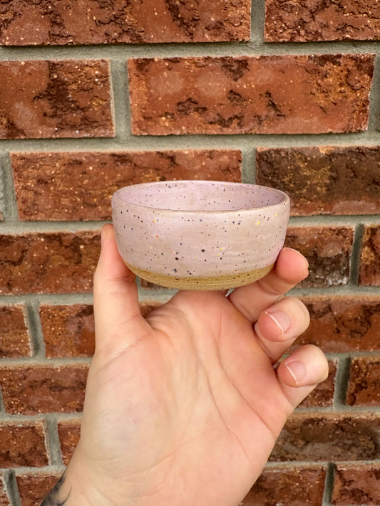 lilac speck - wee bowl