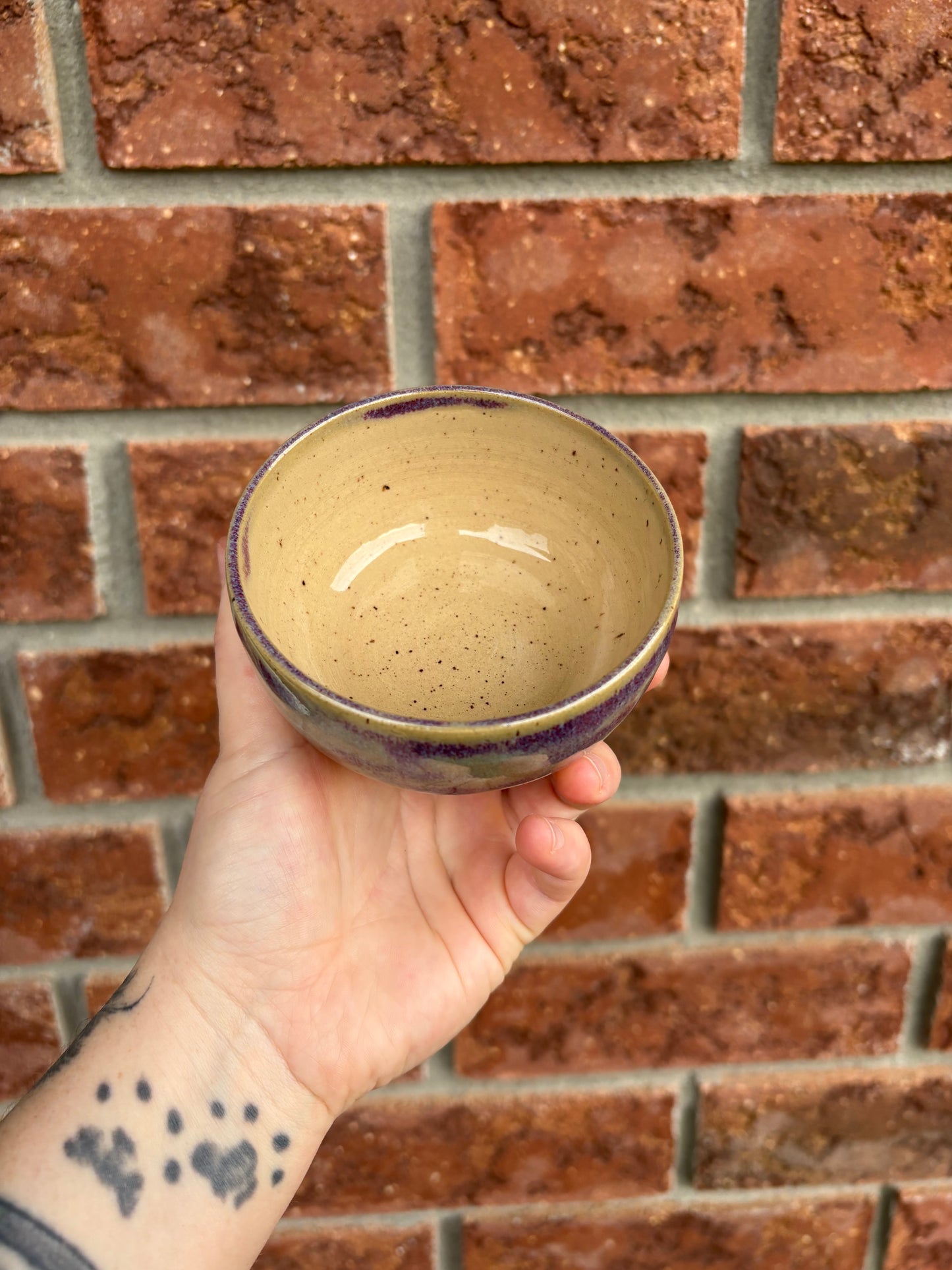 mixed purple - smol bowl