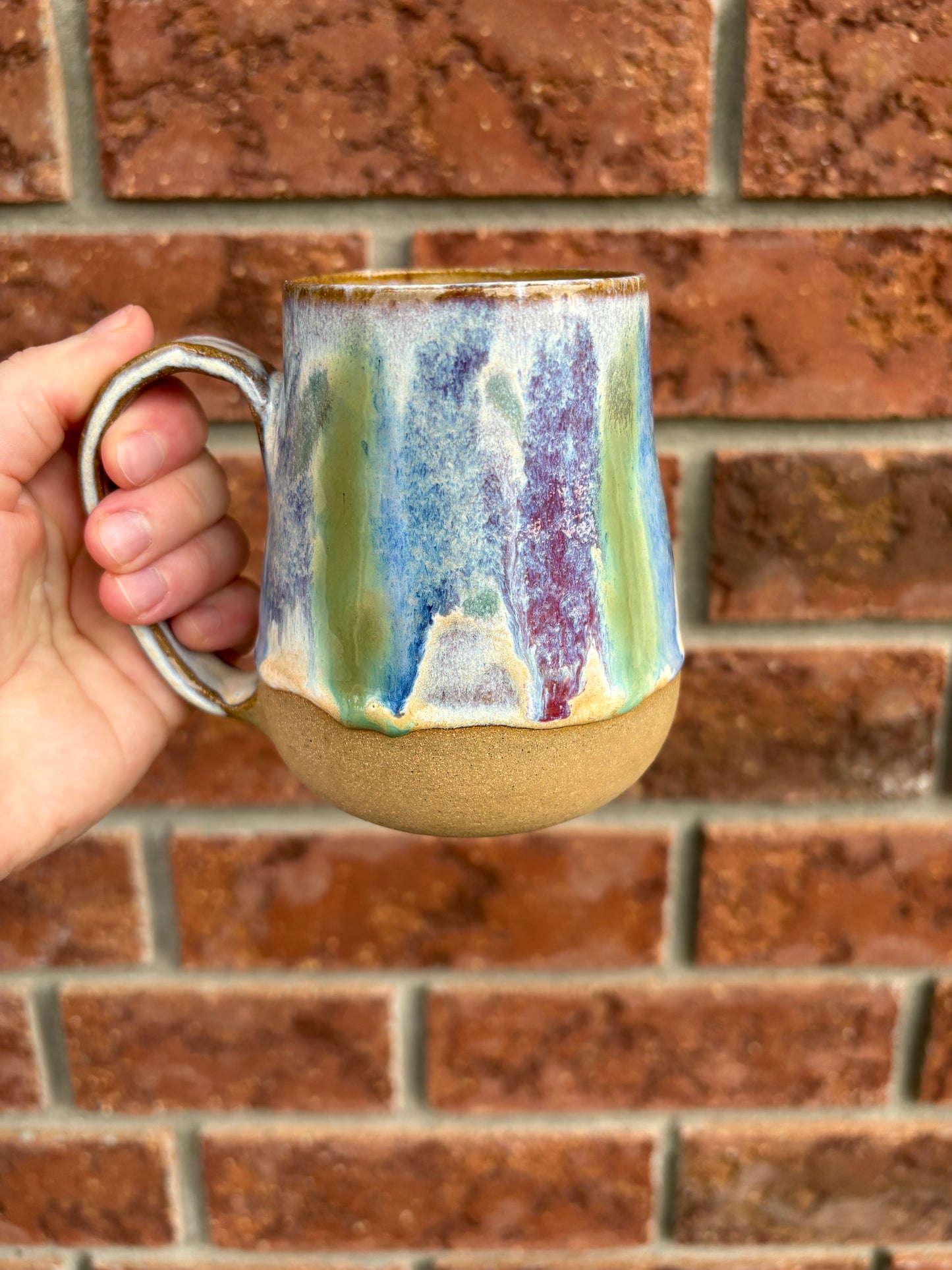 multi colour drip - 12oz
