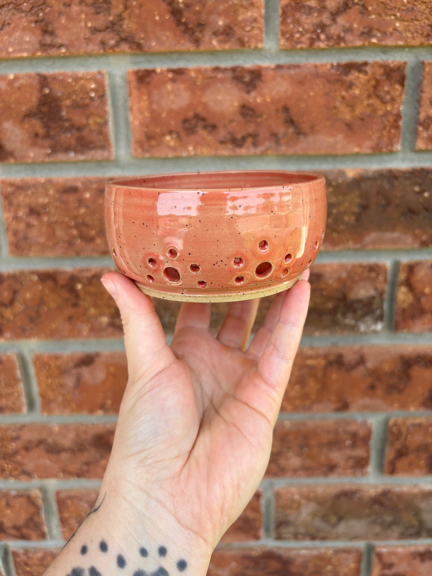 single serve berry bowl - pink