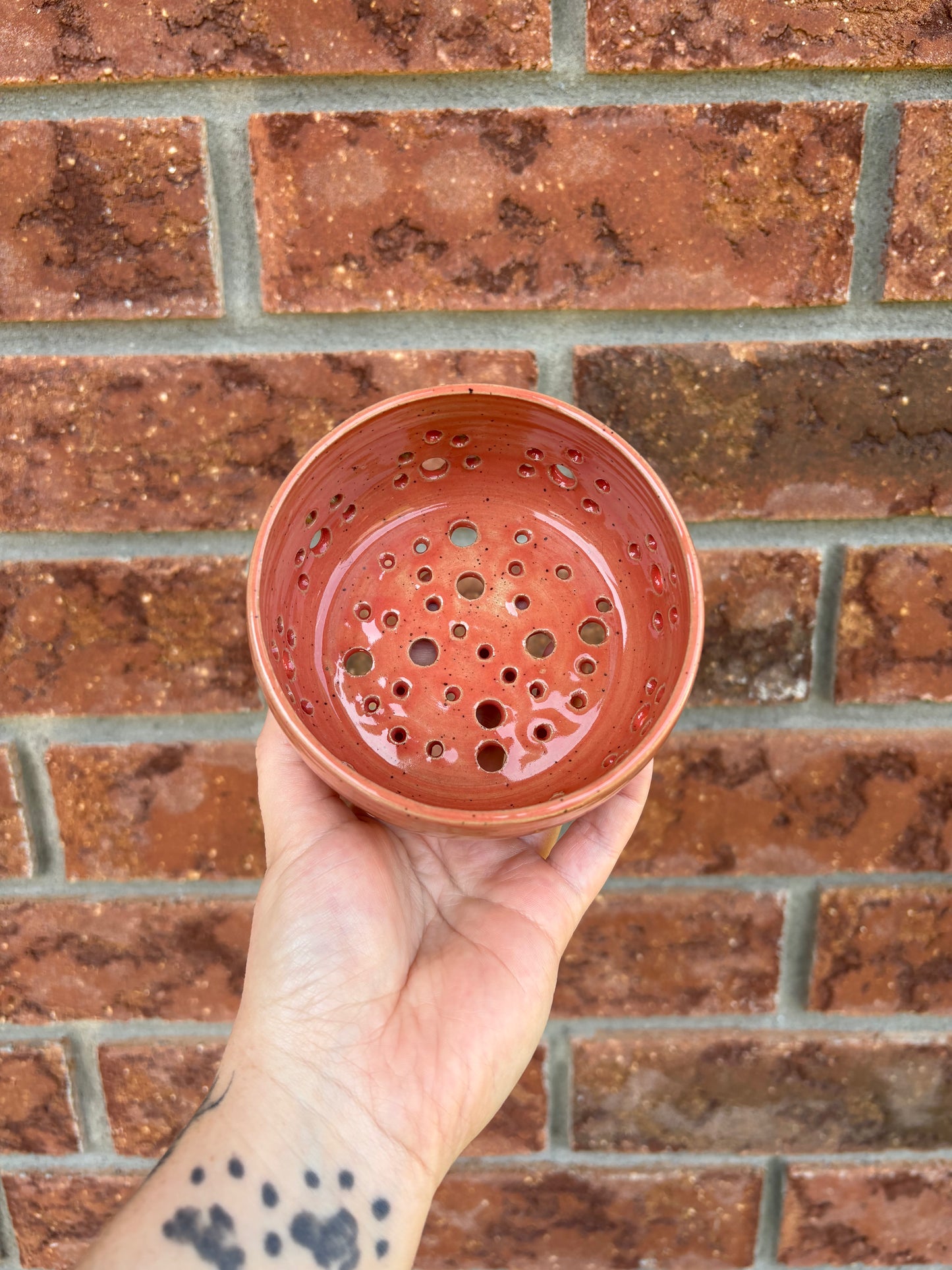 single serve berry bowl - pink