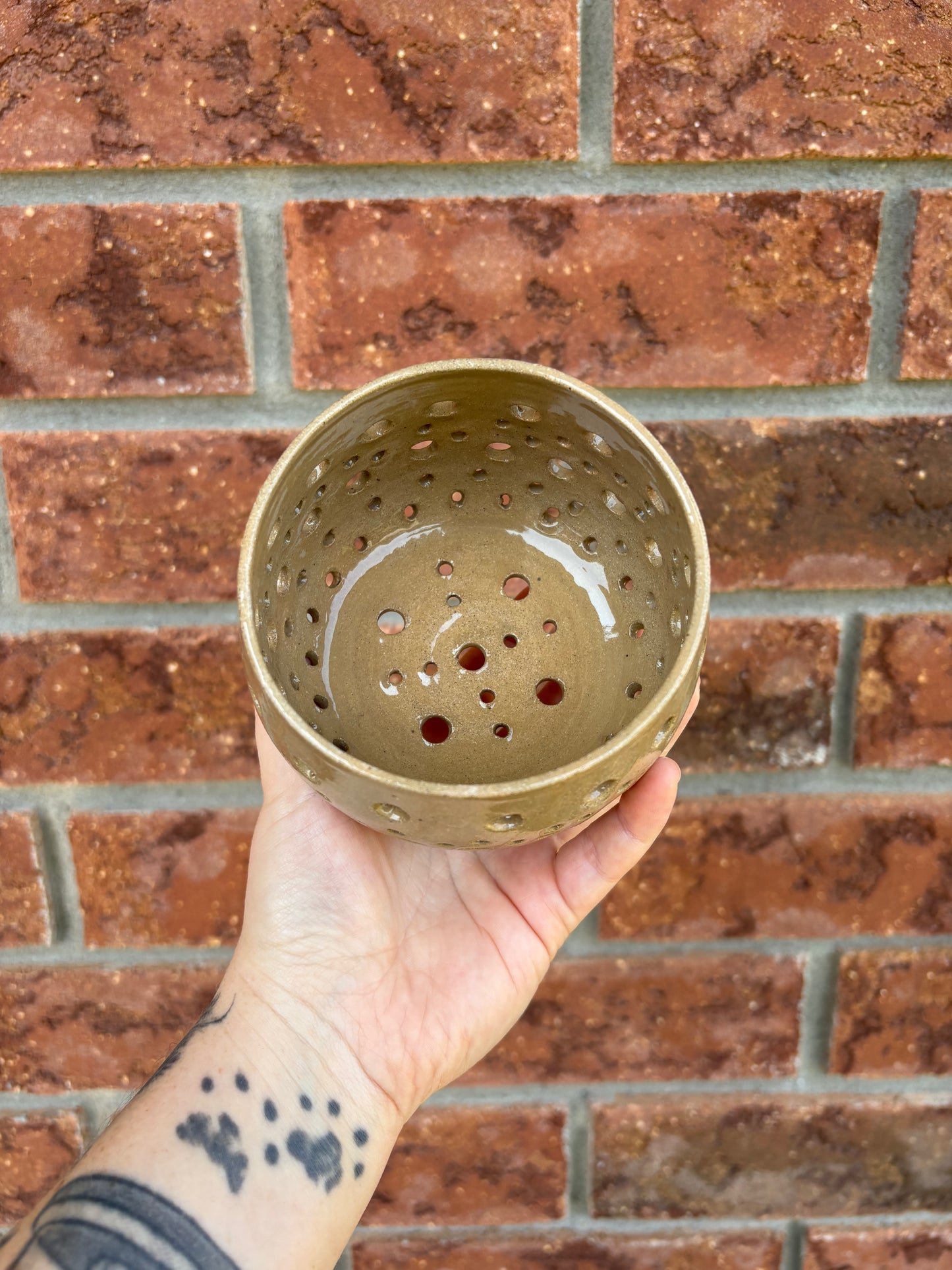 single serve berry bowl - natural