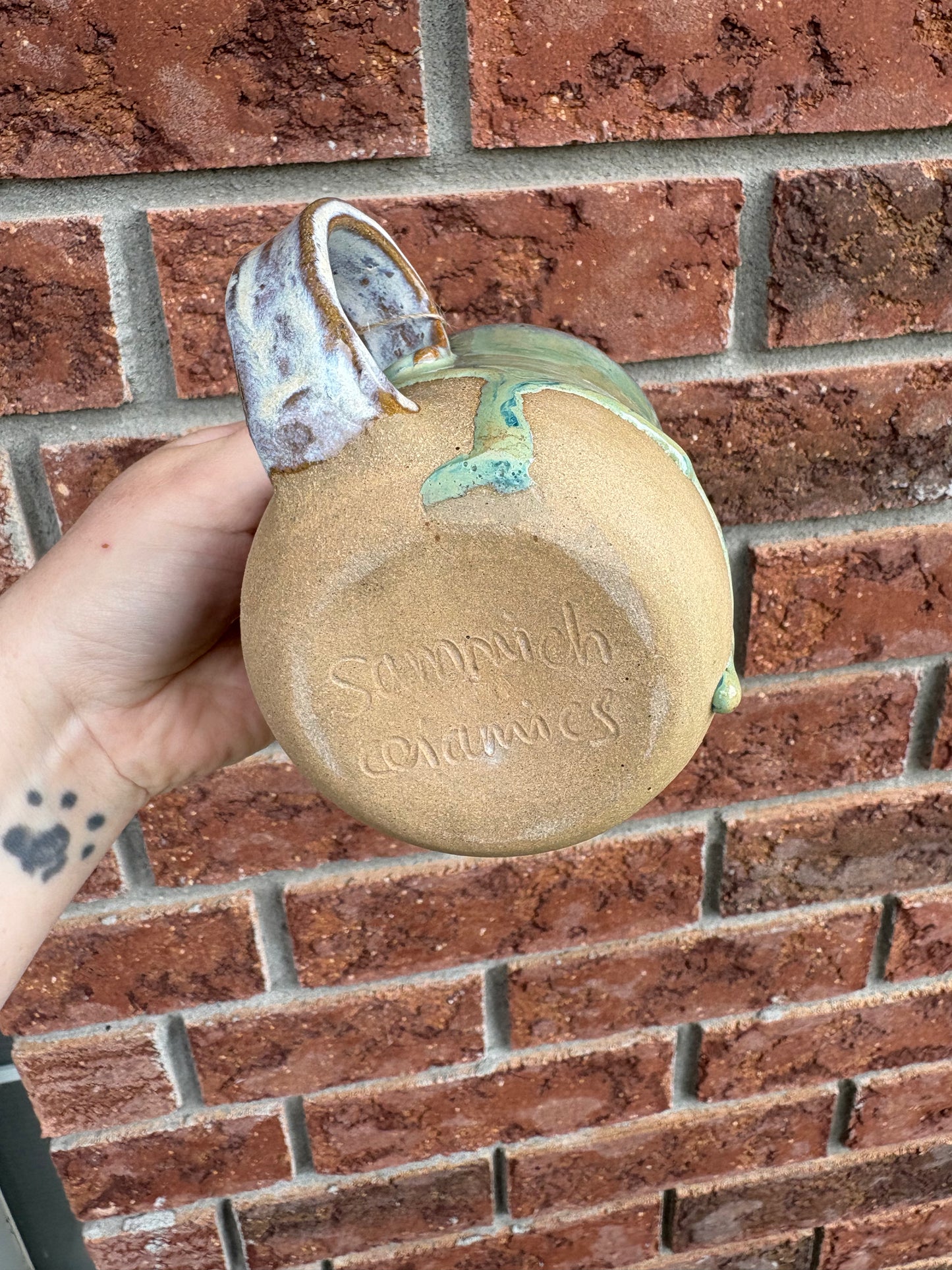 green drippy - 14oz