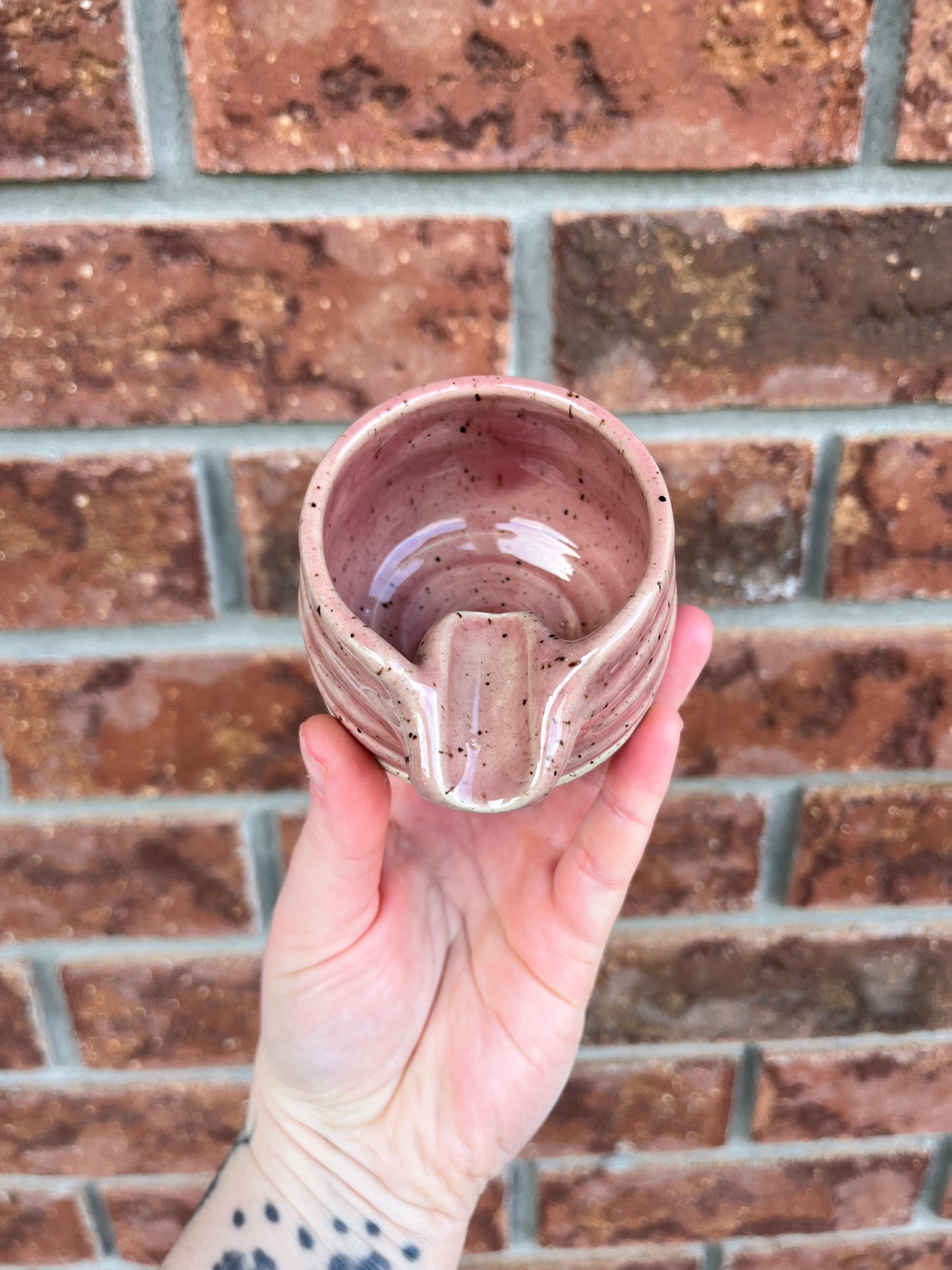 burn bowl - rose