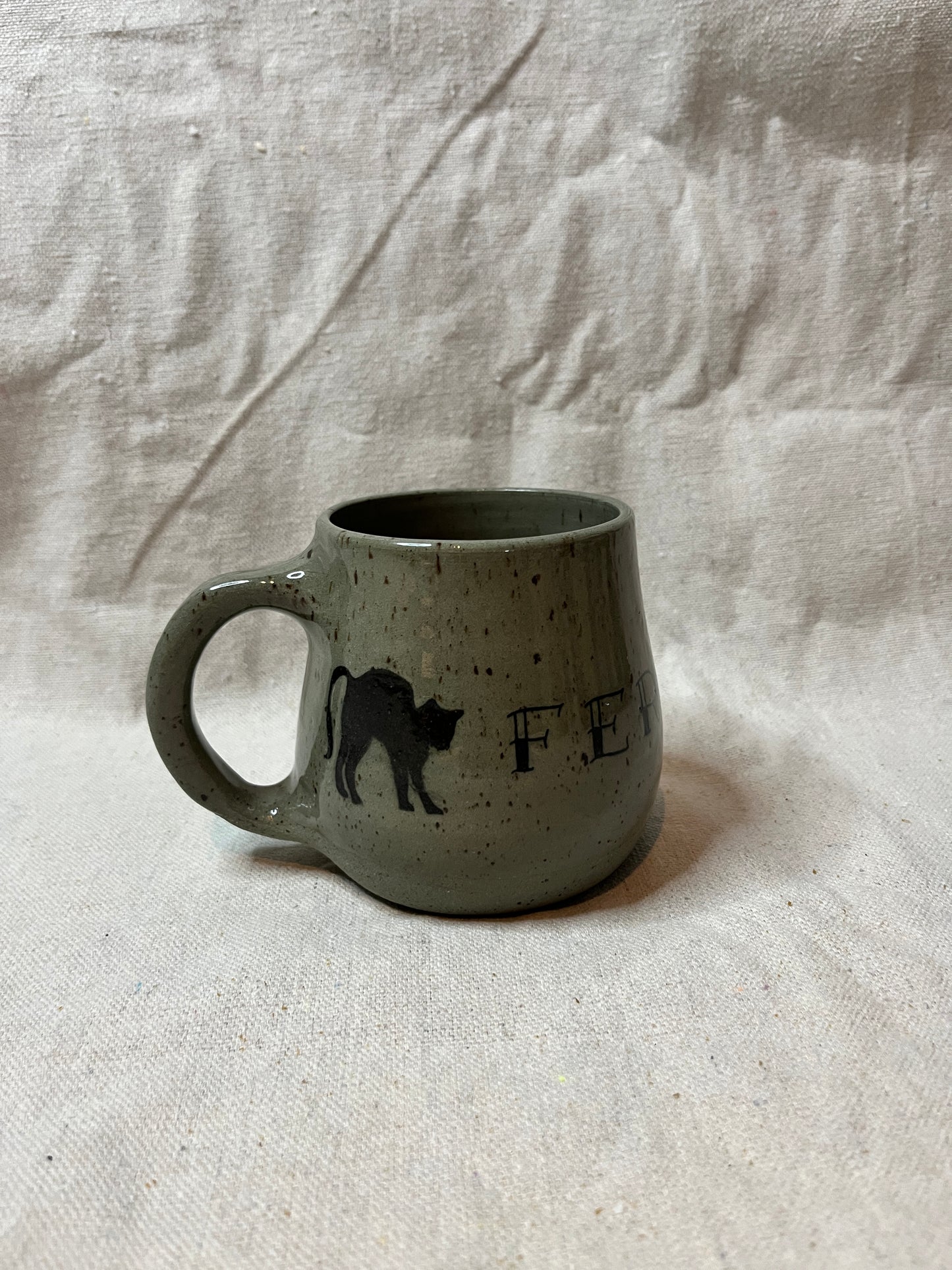 F&F mug: feral kitties (12oz)