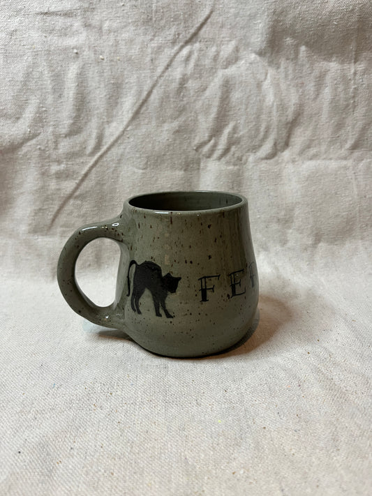 F&F mug: feral kitties (12oz)