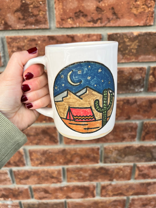 desert at night - 12oz